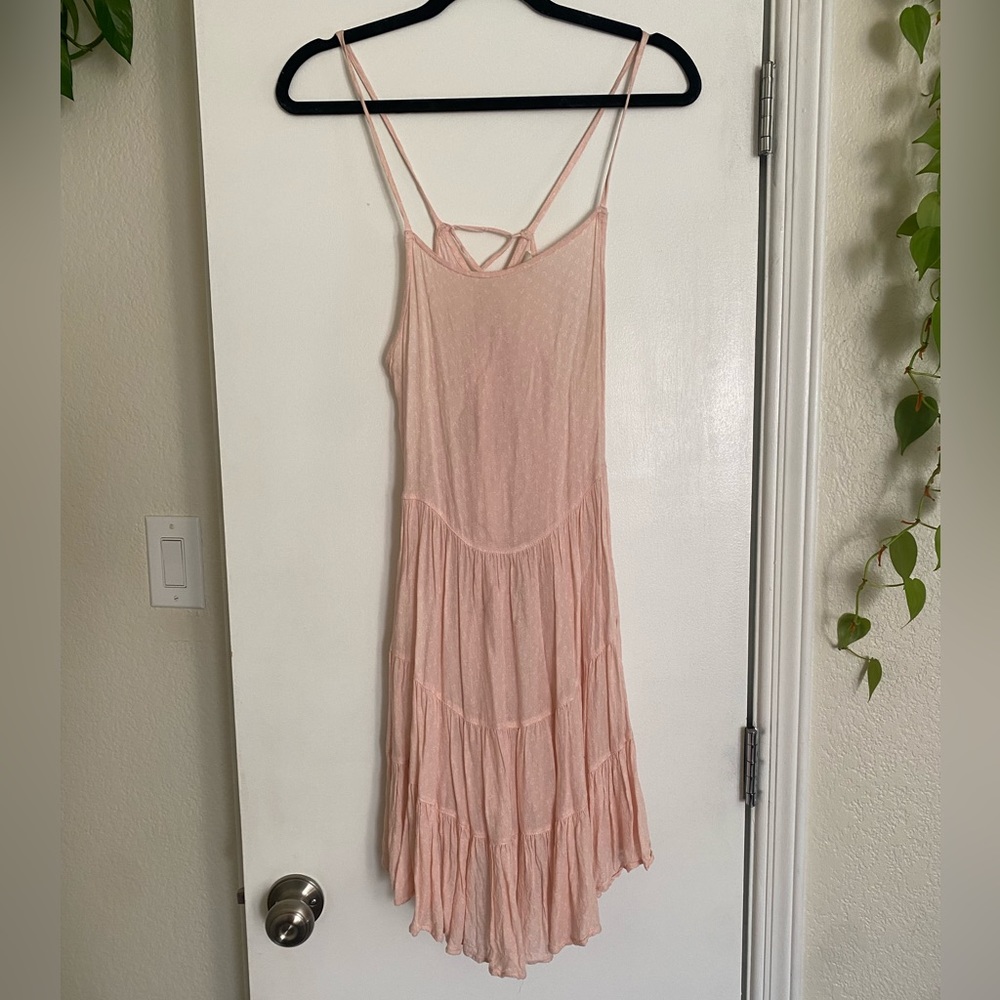 Free People Intimately Flowy Pink Dress (S)